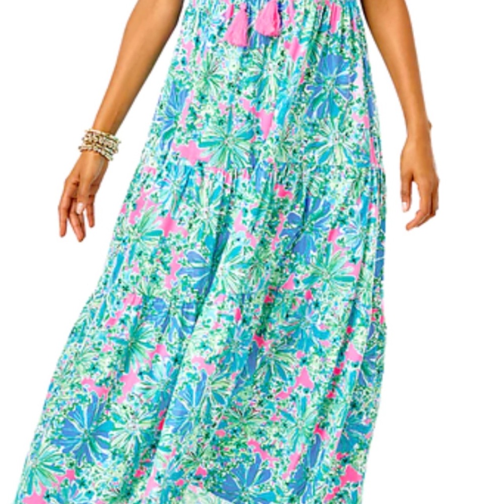 Lilly Pulitzer Malone Tiered Maxi Dress
